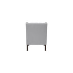 Quent Textured Accent Chair in Gray