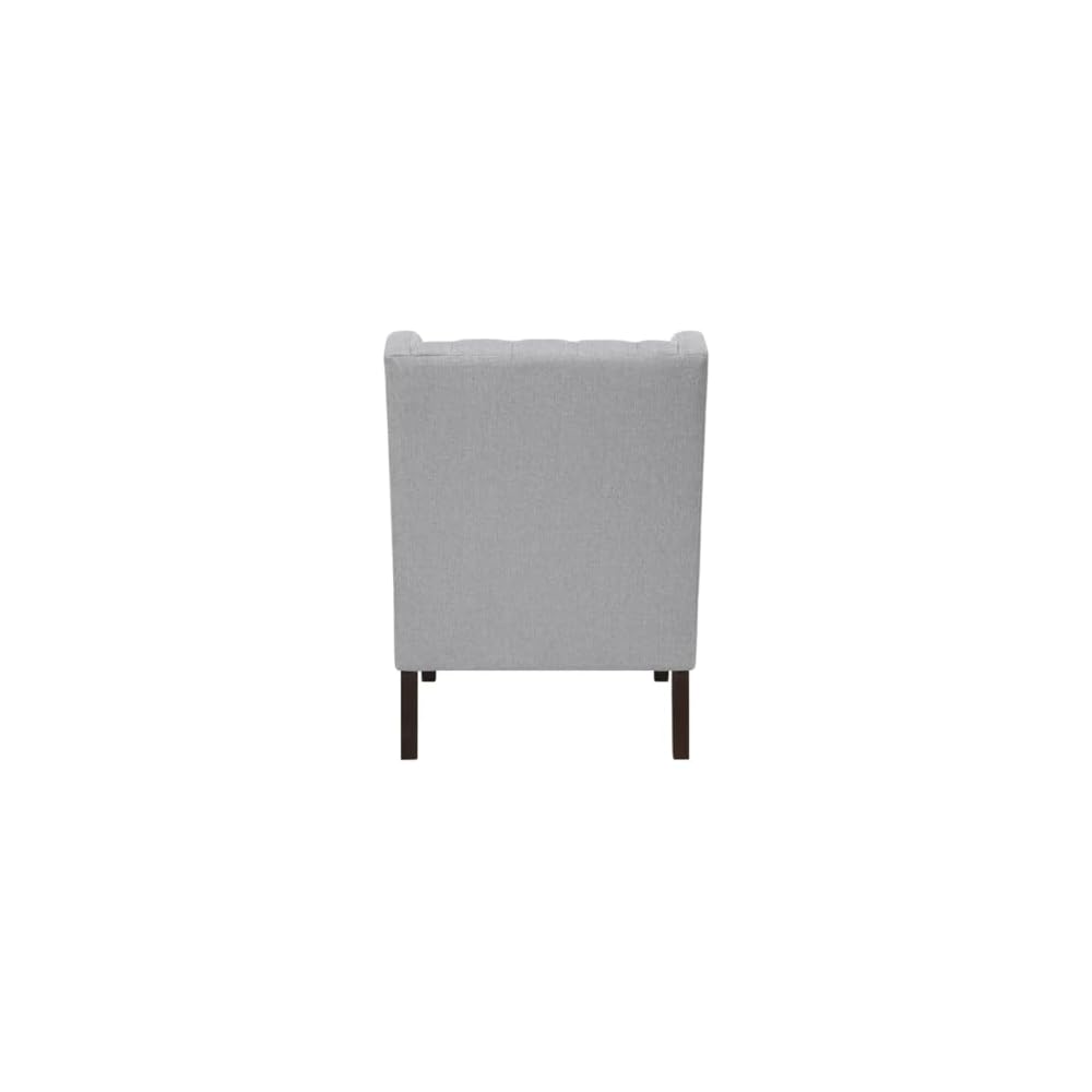 Quent Textured Accent Chair in Gray