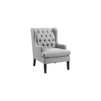 Quent Textured Accent Chair in Gray