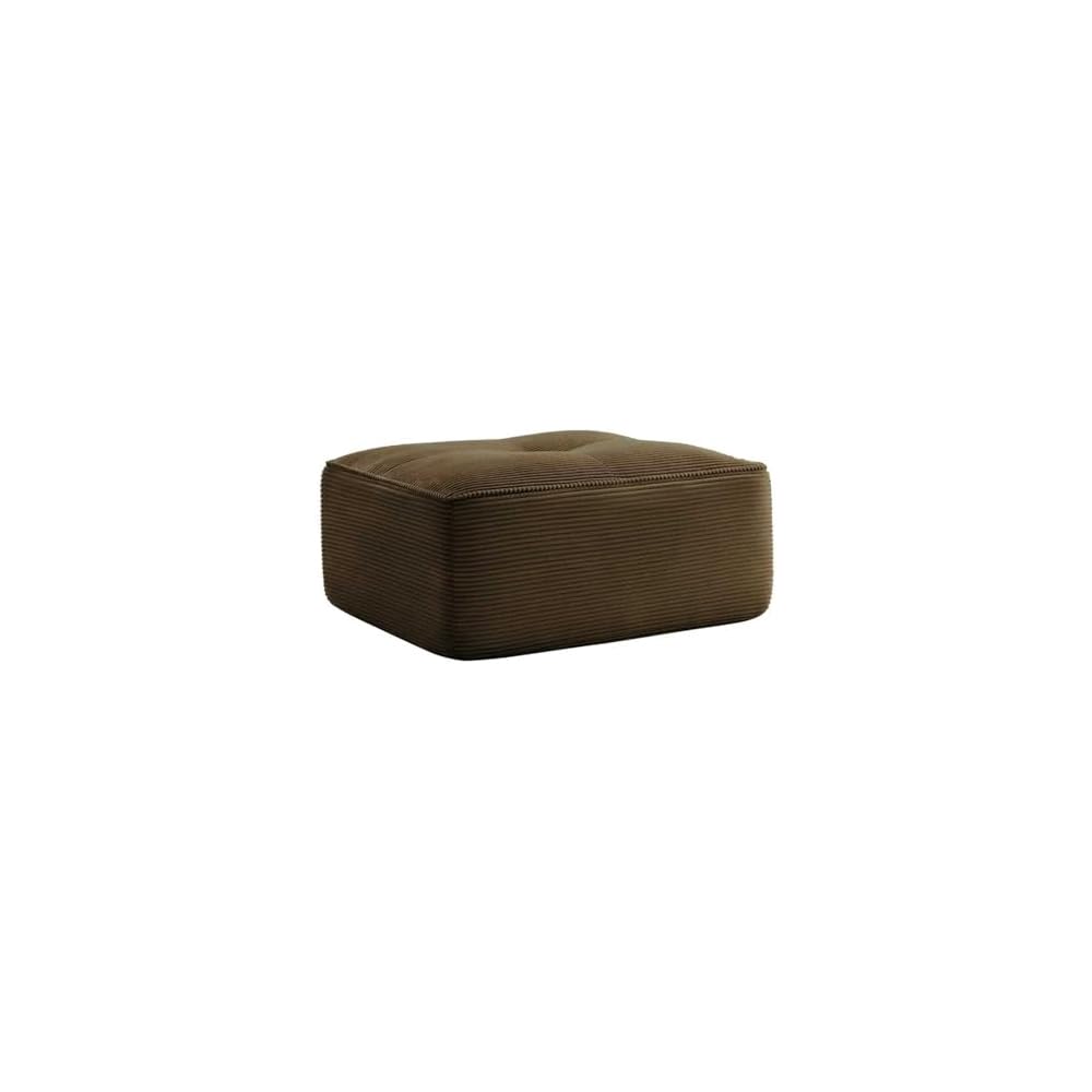 Corduroy Ottoman for Modular Sectional Sofa, Oversized Cloud Couch Set