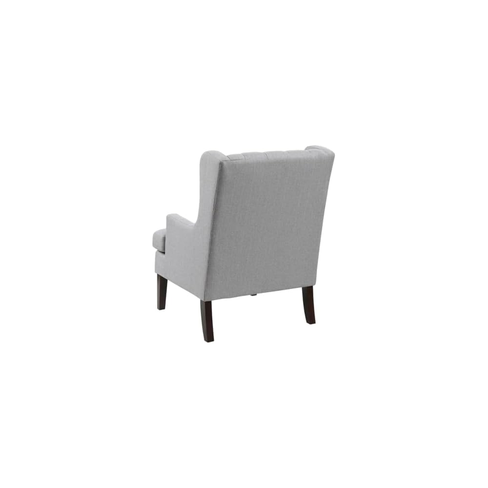 Quent Textured Accent Chair in Gray
