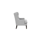 Quent Textured Accent Chair in Gray