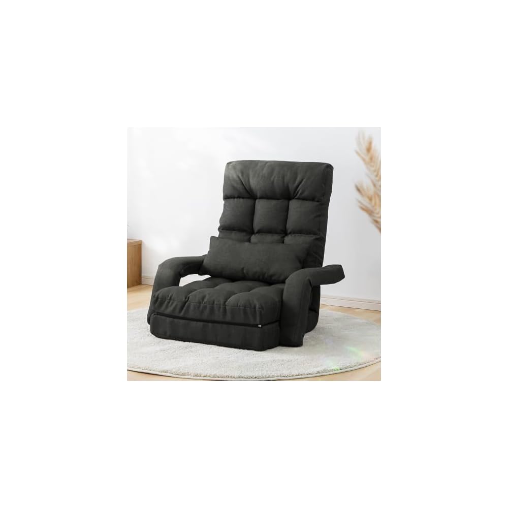 Iris Plaza YC-8013E Chair with Armrest, Green