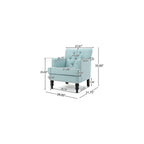 Tufted Club Chair