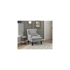 Quent Textured Accent Chair in Gray