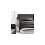 EEI-6018-BRN Corland Leather Sofa, Brown