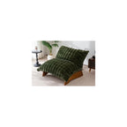 Adjustable Living Room Chair, 3-Position Bean Bag Chair with Frame
