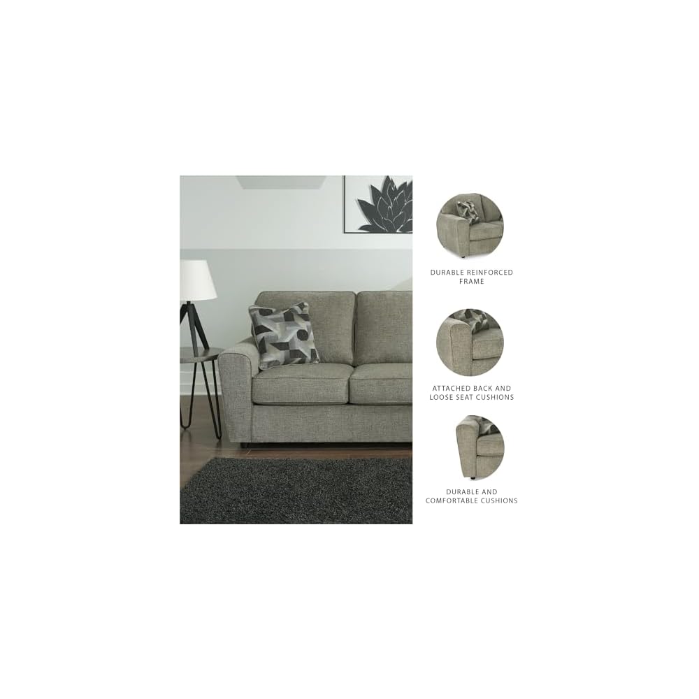Cascilla Casual Sofa, Light Gray