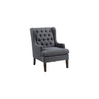 Quent Textured Accent Chair in Gray