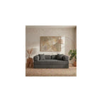 79" Convertible Sofa Bed, 4-in-1 Corduroy Boneless Futon Couch, Folding Sleeper Sofa, No Assembly Floor Couch for Living Room, Bedroom, Apartment, Grey