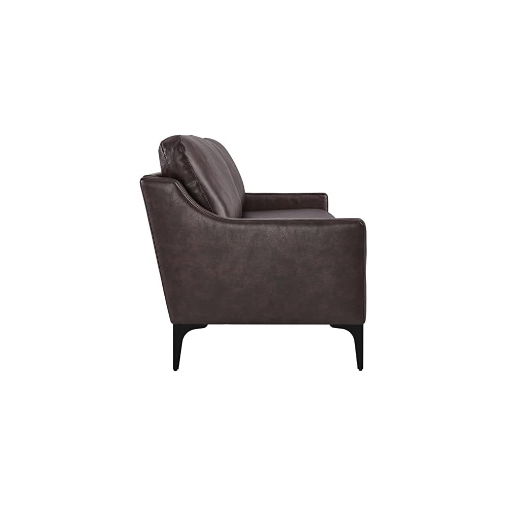 EEI-6018-BRN Corland Leather Sofa, Brown