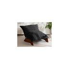 Adjustable Living Room Chair, 3-Position Bean Bag Chair with Frame