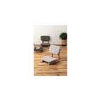 Zen Floor Chair, Beige, Beech Wood Frame, D:22.05" x W:19.69" x H:20.48" x SH:4.73" (56x50x52x12cm), NOC-51BE