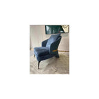 Italian Minimalist Upholstered Leisure Accent Armchair