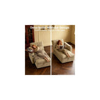 66.33'' Sleeper Sofa Bed Full Size, 3in1 Convertible Couch for RVs, Taupe
