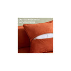 Sofa Bed, 62'' Folding Floor Couch, Compressed Convertable Sleeper Sofa, Memory Foam Couch with Pillow Back Support Armrest, 4-in-1 Futon Sofa Bed for Living Room, Tangerine
