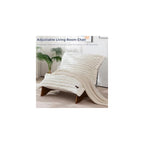 Adjustable Living Room Chair, 3-Position Bean Bag Chair with Frame