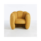 Luxurious Velvet Recliner – Modern Single Seating Sofa Chair Yellow