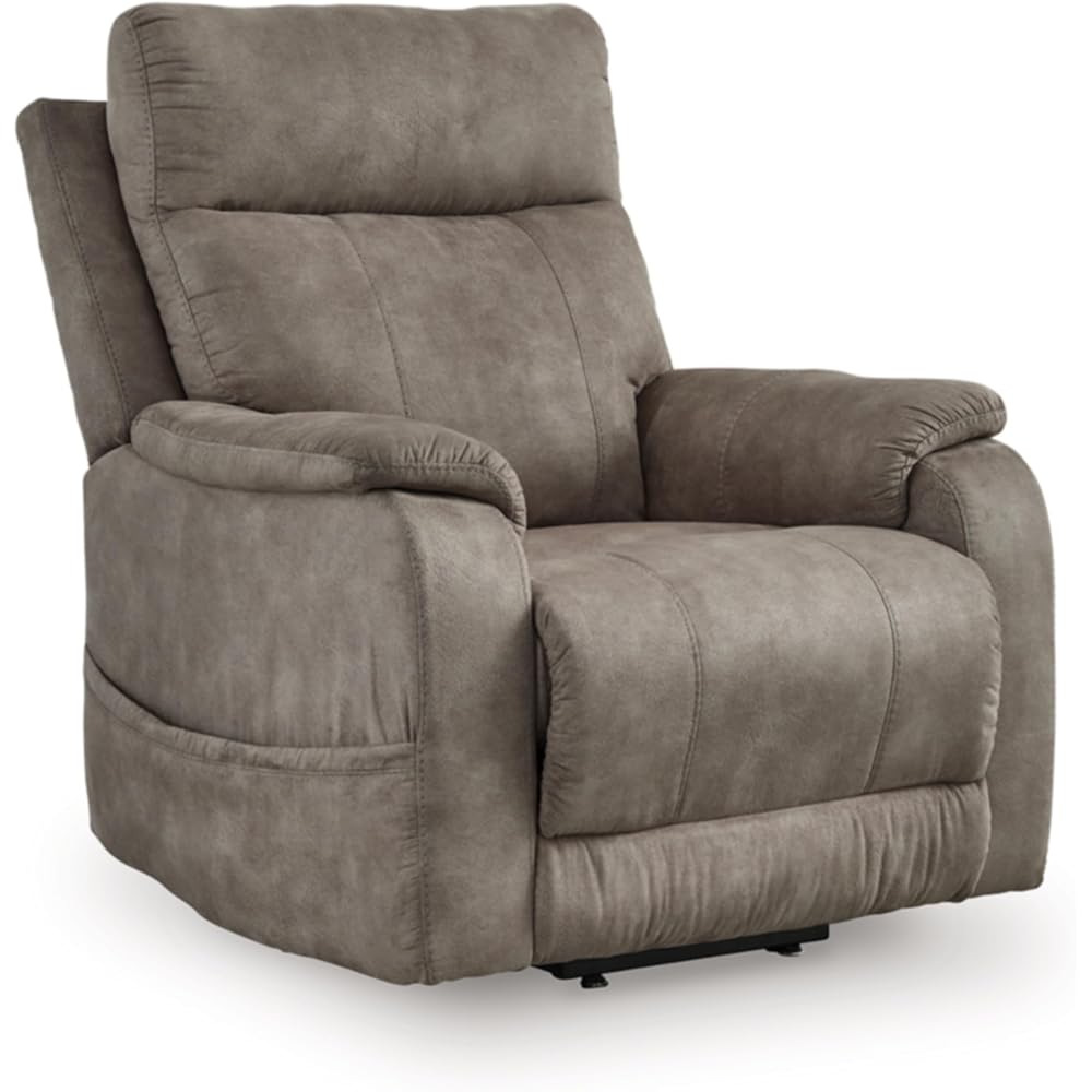 Dual Motor Power Lift Recliner, Heat & Massage