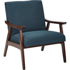 Work Smart/Ave Six Davis Chair, Kline Azure